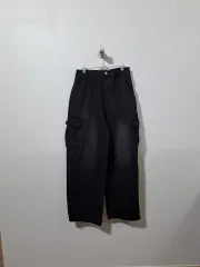 レディース ワイドフィット カーゴパンツ S