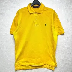 S 90 POLO RALPH LAUREN(ポロラルフローレン) カラーTシャツ 半袖Tシャツ イエロー