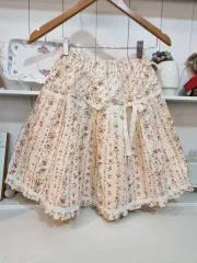 フラワー パータン レイ スカート