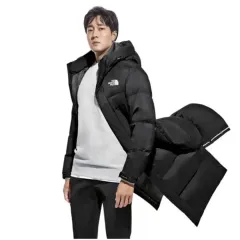 オーバーサイズ XXL # THE NORTH FACE ザノースフェイス エクスプローリング コート ロングダウン ジャケット