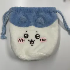 ちいかわ ハチワレ 巾着 顔 フェイス ポーチ