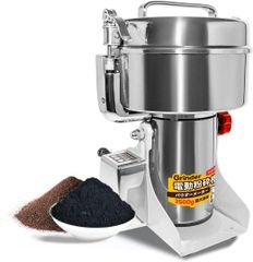 2500g粉砕機 粉末ミル 電動ミル 業務用 家庭用 電動粉砕機 製粉機 粉末ミル 電動グラインダー スパイスミル パウダーメーカー 穀物 穀類 薬 飼料 漢方薬 調味料 グラインダー 生薬・スパイスの製粉