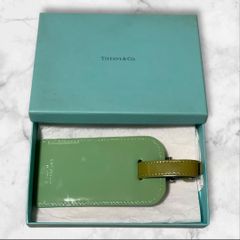 極美品】Tiffany & Co. ティファニー ネームタグ レザー 希少 - メルカリ