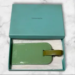 Tiffany & Co. ティファニー ネームタグ 箱付き グリーン系