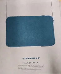 STARBUCKS(スターバックス) ハンディデスク グリーン ベージュ