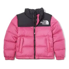 THE NORTH FACE ザノースフェイス キッズ 1996 レトロ Nuptse(ヌプシ) ダウン ホットピンク 110 (5)
