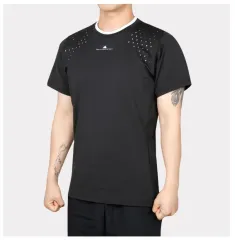 (XL) adidas STELLA McCARTNEY ステラ マッカートニー Tシャツ ブラック ランニング テニス ジム
