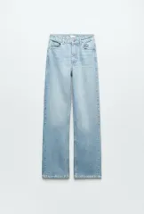 ZARA Z1975 ストレート ロング デニムパンツ