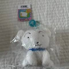 クレヨンしんちゃん 90年代 シロ マスコット ぬいぐるみ キーホルダー