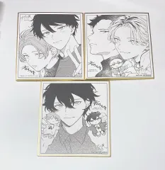 given ギヴン展 ビジュアル色紙 3枚 まとめ リーツ、リーマフ、シズヒイ、ウゲツ