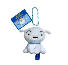 クレヨンしんちゃん 日本 シロ ぬいぐるみ キーホルダー 正規品