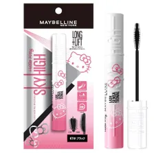 メイベリン　スカイハイ　マスカラ　ハローキティー　01 　ブラック　1本(8.6mL）KT01　神奈川倉庫
