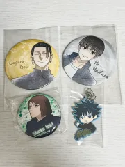(まとめ) 呪術廻戦 缶バッジ ラバーチャーム