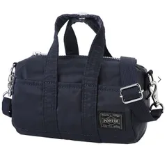PORTER HOWL 2WAY ミニボストンバッグ アイアンブルー 極美品 ショルダー付 コンパクト