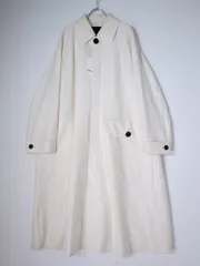 CABaNキャバントゥモローランド  メルトンジャージー ビッグポケットステンカラーコート【S】【LCTA80450】