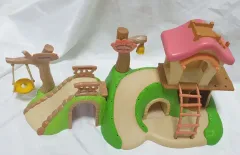 シルバニアファミリー オールド (レア) 赤ちゃん広場 オドゥマクジップ + ヒルダクネ セット