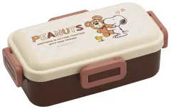 スケーター(skater) 弁当箱 ふわっと盛れる ランチボックス 530ml 日本製 スヌーピー SNOOPY and BEAR PFLB6-A
