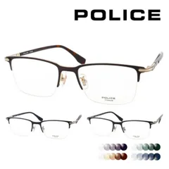 POLICE ポリス メガネ VPLT92J 0300/0S11/0568 53mm スクエア 3color POLICE ポリス メガネ VPLT92J 0300/0S11/0568 53mm スクエア 3color