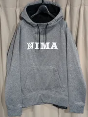 NIMA スノーボード 撥水 パーカー M グレー