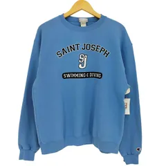 チャンピオン Champion 00s ECO SAINT JOSEPH プリント クルーネックスウェット メンズ import：L 