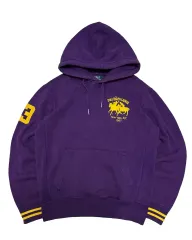 ポロ ラルフローレン ビックポニー パープル フーディー