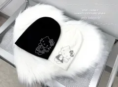 グーフィークラブ キティ ビーニー ブラック