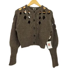 エイチビューティーアンドユースユナイテッドアローズ H BEAUTY ＆ YOUTH UNITED ARROWS 22aw WOOL CABLE HOLE CARDIGAN レディース 表記無 