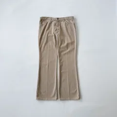 【希少】80s Levi's 517 スタプレ ベージュ W37相当 フレアパンツ センタープレス