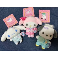 #サンリオ学園きらめき部 マスコットホルダー3点セット まとめ売り マイメロディ・シナモロール・ポチャッコ 2024