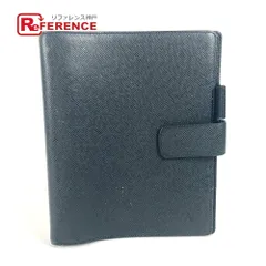 LOUIS VUITTON ルイヴィトン 手帳カバー アジェンダ GM R20232 タイガレザー アルドワーズ ブラック