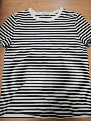 ZARA レディース ストライプ Tシャツ M riette ベルガモット De ondo ロンドンレース OBZEE