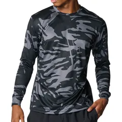 UNDER ARMOUR アンダーアーマー UA TECH NOVELTY LONG SLEEVE CREW NECK T-SHIRT 野球＆ソフトボール ロングＴシャツメンズ 6007968-001、Black