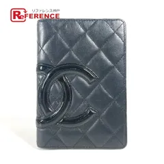 CHANEL シャネル 手帳カバー CC ココマーク システム手帳 レザー ブラック
