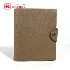 HERMES エルメス ノートブック ユリスPM トリヨンクレマンス エトゥープ グレー