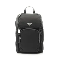 プラダ PRADA リュックサック バックパック Re-Nylon 2VZ135HOL2DMGF0002 ネロ ナイロン サフィアーノレザー バックパック メンズ 新品