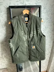 Carhartt オリーブグリーン ベスト A70 楽天市場】カーハート CARHARTT（カラーグリーン）（ベスト・ジレ