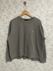 ポロ ラルフローレン スウェット グレー XL