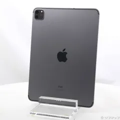 〔中古品〕 iPad Pro 11インチ 第2世代 128GB スペースグレイ MY2V2J／A SIMフリー【377】