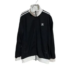C415 adidas アディダス トラック クラシック ジャージ フルジップ ブラック メンズ 2XL