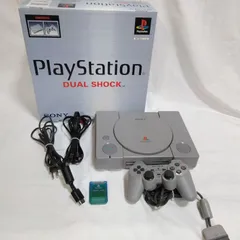 コントローラー・メモリーカード付き！ プレイステーション PS1本体 PlayStation SCPH-7000 SONY SCE レトロゲーム 通電確認のみ 現状 中古 R360