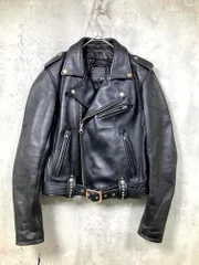 KADOYA カドヤ K'S LEATHER K'S PRODUCT レザー ライダース ジャケット sizeM/黒 ■■◎レディース