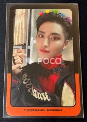 ATEEZ ソンファ THE WORLD EP.1 : MOVEMENT 公開放送 サノク トレカ