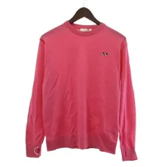 ユニクロ UNIQLO アニヤハインドマーチ ANYA HINDMARCH キッズ ニット セーター プルオーバー 長袖 ピンク 160 レディース着用可