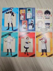 呪術廻戦) 日本アニメイト特典 はがきセット 6枚 (新品)