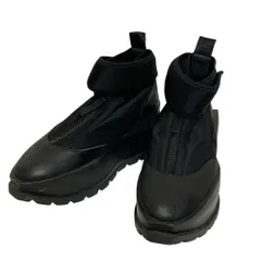 良品 United Nude ユナイテッドヌード 厚底スニーカー ショートブーツ サイズ38 24cm相当 ブラック レディース 古着 中古 USED