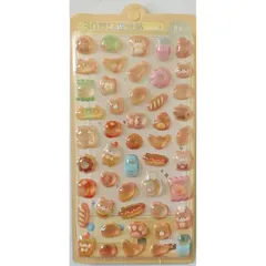 loong 3dシール 実心 立体シール ぷくぷくぷっくり かわいい 1枚セット 立体 おしゃれ デコシール ごほうび 子供 貼り付け可能 贈り物 手帳 携帯 DIY用 手帳用 貼り付け可能 女の子（008） 0