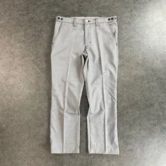 EDWIN GOLF エドウィンゴルフ ゴルフウェア ロングパンツ センタープレス ストレート チェック柄 グレンチェック グレー系 メンズ L EP503