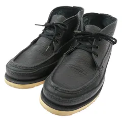 ラッセルモカシン◇ブラック◇7E◇格安出品 ラッセルモカシン タッセル風チャッカ ブラック｜NAOSHIYA CUSTOM FACTORY