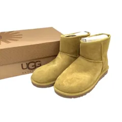 ♪♪UGG アグ 未使用 レディース ショートブーツ ムートンブーツ SIZE 23cm W CLASSIC MINI キャメル