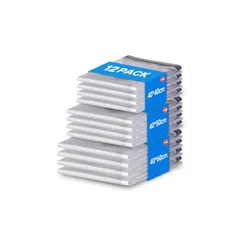 Vacbird 旅行 圧縮袋 衣類圧縮袋 12枚入 40*40 *3枚 /40*50 *3枚 /40*60 *3枚 電動ポンプ付きない 防湿 防塵 防臭 防ダニ 旅行 収納